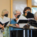 Five members of the choir